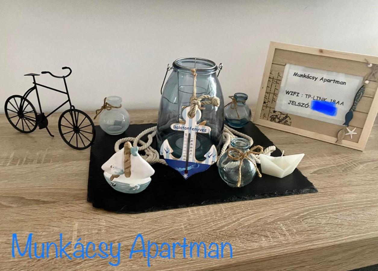 Munkacsy Apartmanok Balatonfenyves Bagian luar foto